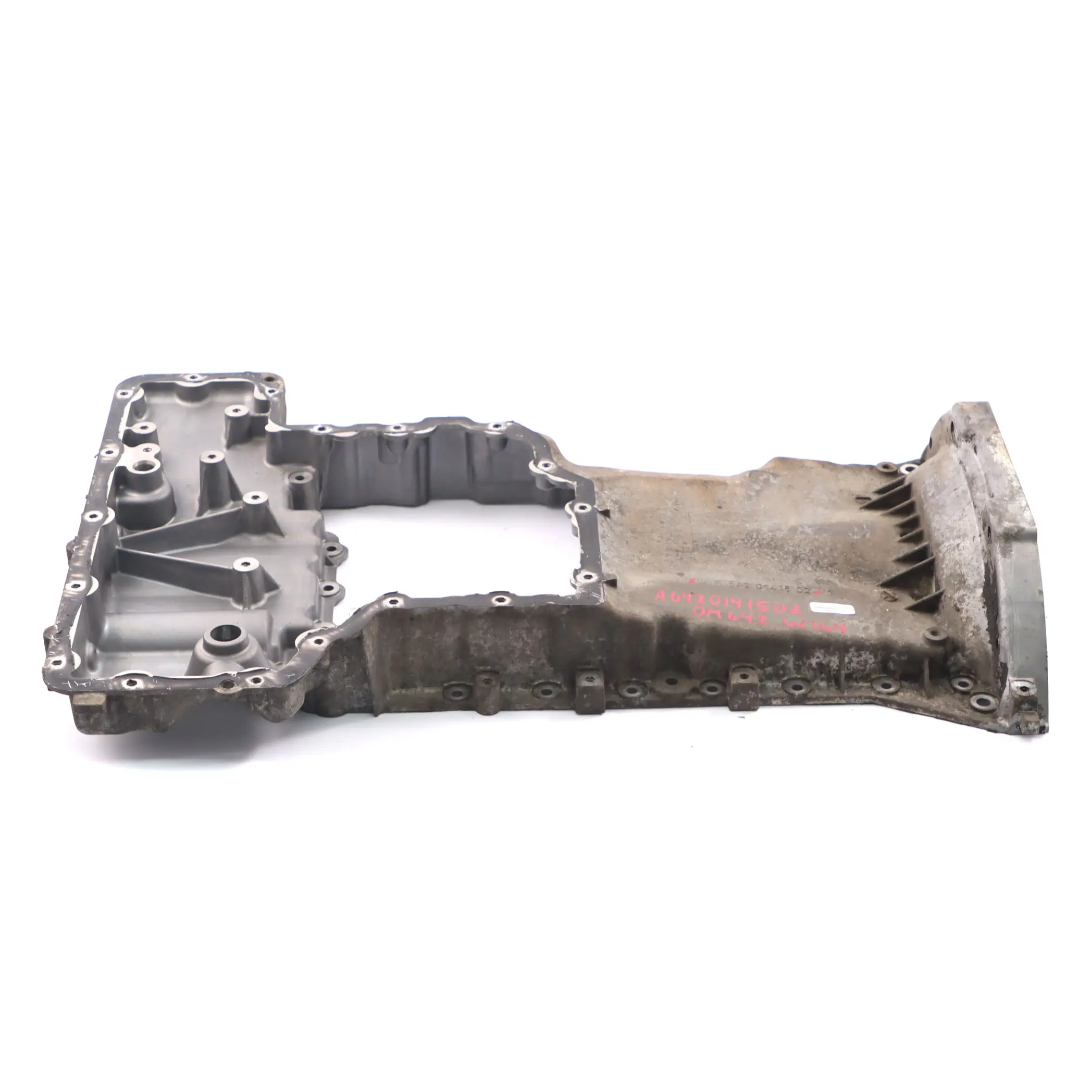 Mercedes ML W164 OM642 Diesel Motore coppa olio parte superiore 6420141502