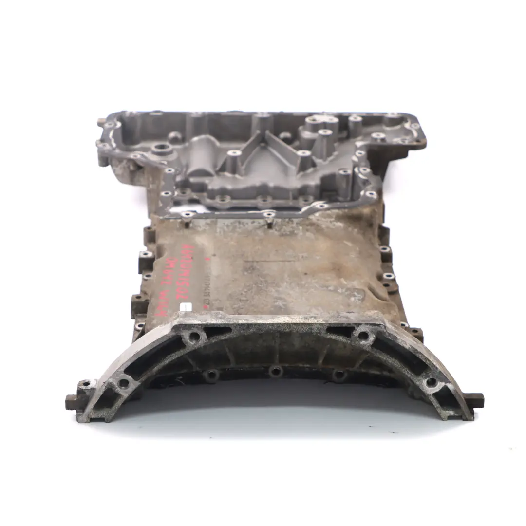 Mercedes ML W164 OM642 Diesel Engine Oil Sump Pan Upper Part 6420141502 - SKU A6420141502 - Part number A6420141502