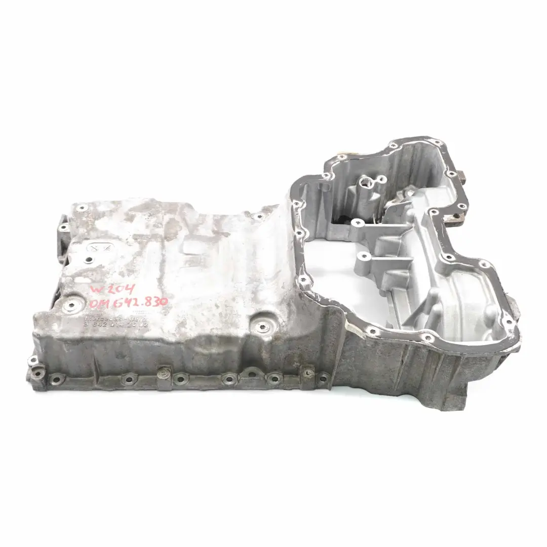 OM642 Diesel Engine Oil Sump Pan Overcasing Support to Mercedes W204 with Part number A6420142602 Mercedes W204 OM642 Diesel Engine Oil Sump Pan Overcasing Support - SKU A6420142602 - Part number A6420142602