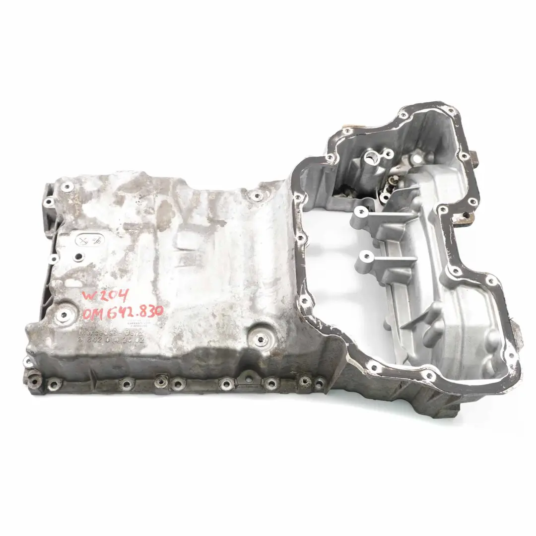 OM642 Diesel Engine Oil Sump Pan Overcasing Support to Mercedes W204 with Part number A6420142602 Mercedes W204 OM642 Diesel Engine Oil Sump Pan Overcasing Support - SKU A6420142602 - Part number A6420142602