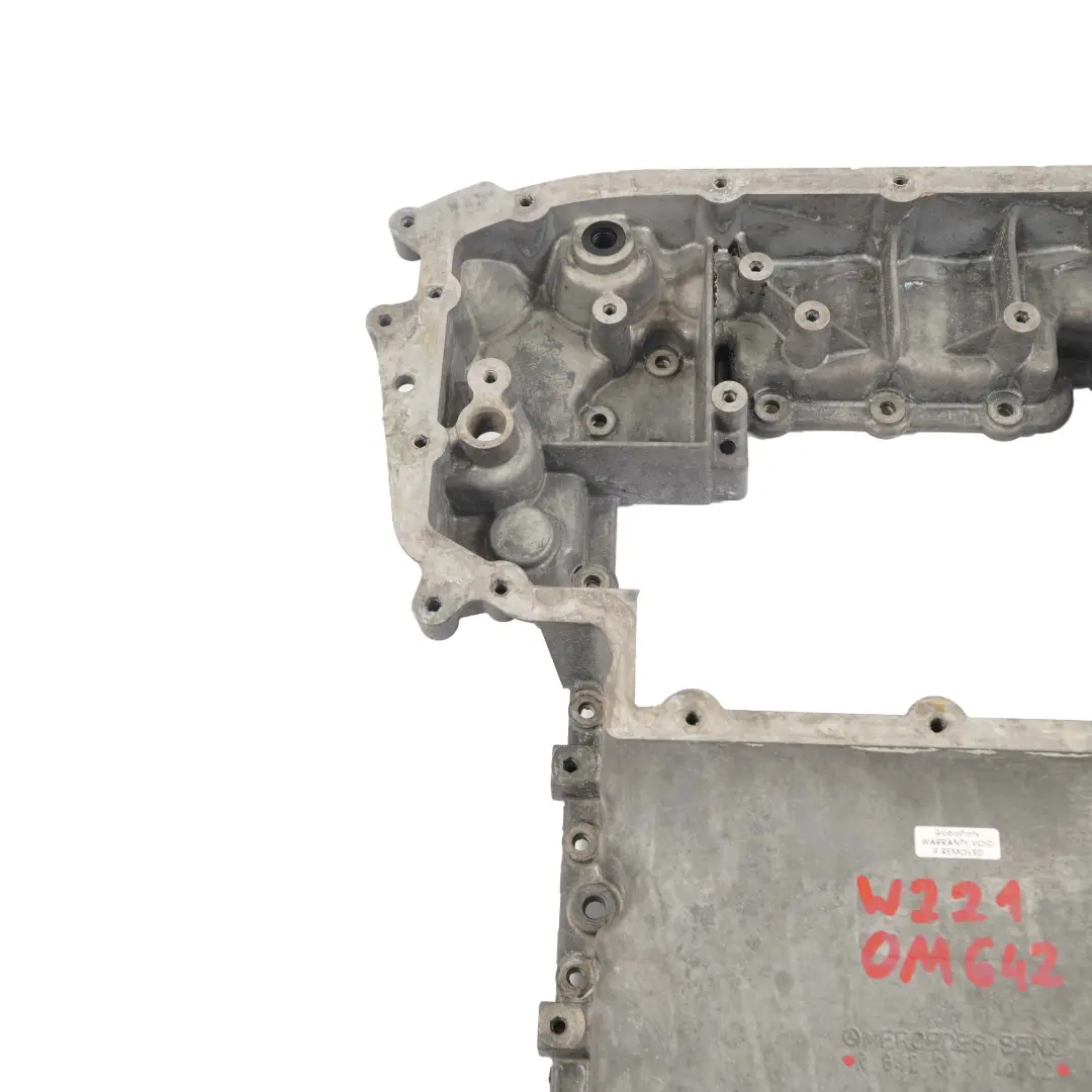 Oil Pan Mercedes S-Class W221 OM642 Diesel Engine Sump Upper Part to with Part number A6420144002 Oil Pan Mercedes S-Class W221 OM642 Diesel Engine Sump Upper Part - SKU A6420144002 - Part number A6420144002