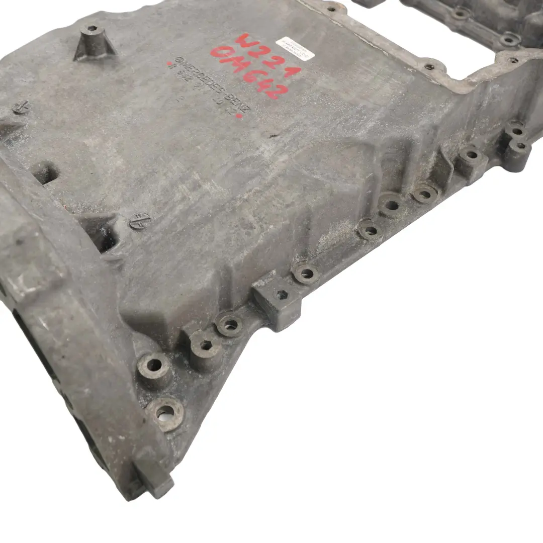 Oil Pan Mercedes S-Class W221 OM642 Diesel Engine Sump Upper Part to with Part number A6420144002 Oil Pan Mercedes S-Class W221 OM642 Diesel Engine Sump Upper Part - SKU A6420144002 - Part number A6420144002
