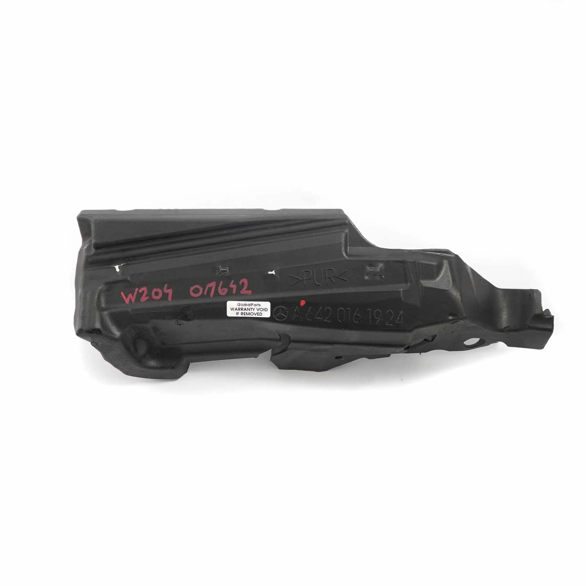 Espuma Acústica Mercedes W204 W212 OM642 Aislamiento Acústico Motor A6420161924