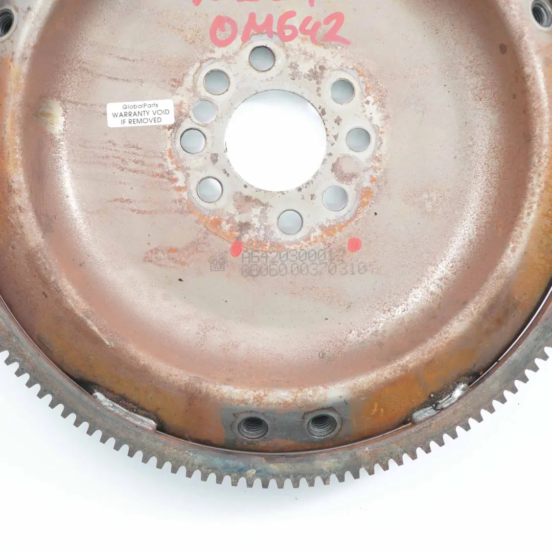 Flywheel Mercedes W204 W212 OM642 Automatic Gearbox Starter Ring  - SKU A6420300012 - Part number A6420300012