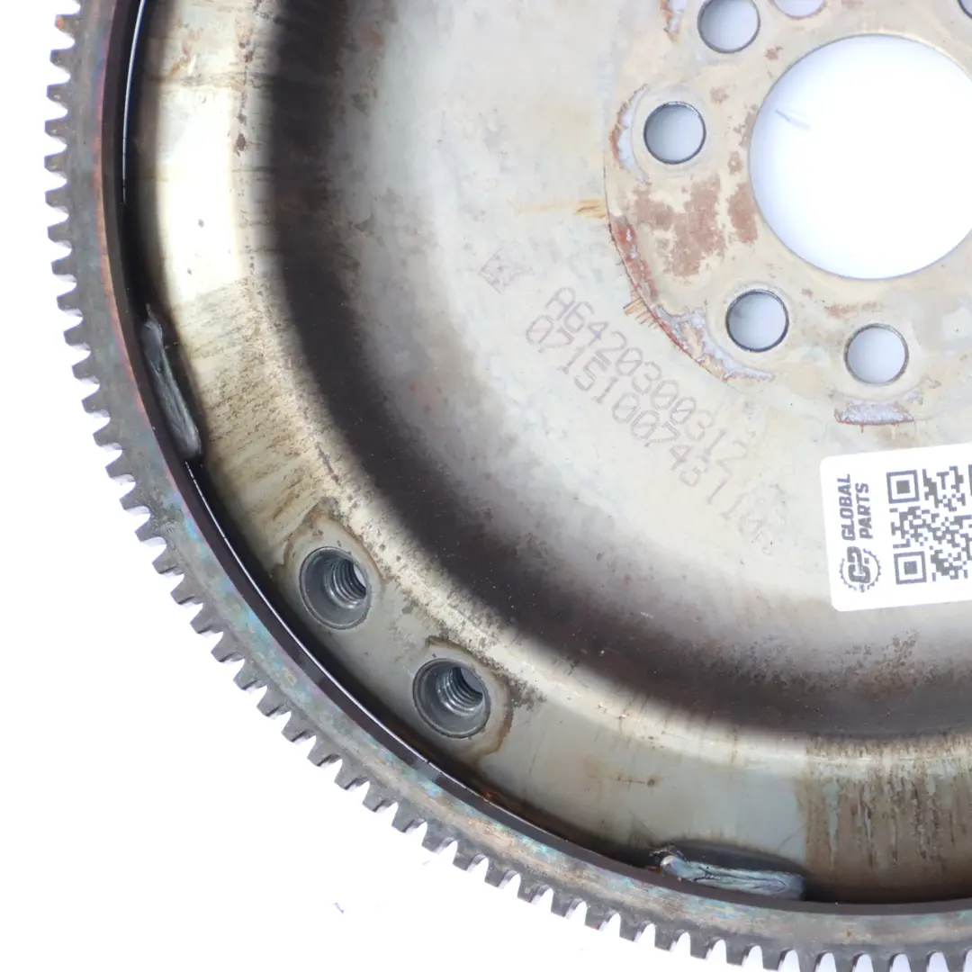 Flywheel Ring Mercedes W211 C218 OM642 Automatic Gearbox Starter Ring Gear  - SKU A6420300312-1 - Part number A6420300312