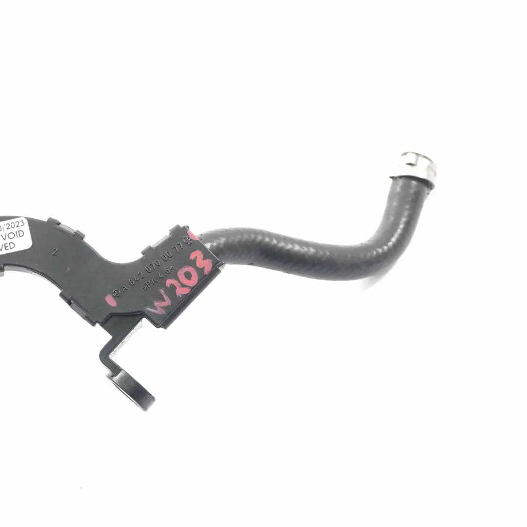 Mercedes W203 Tubo carburante Diesel Supporto Linea carburante - SKU A6420700077 - Numero di parte A6420700077