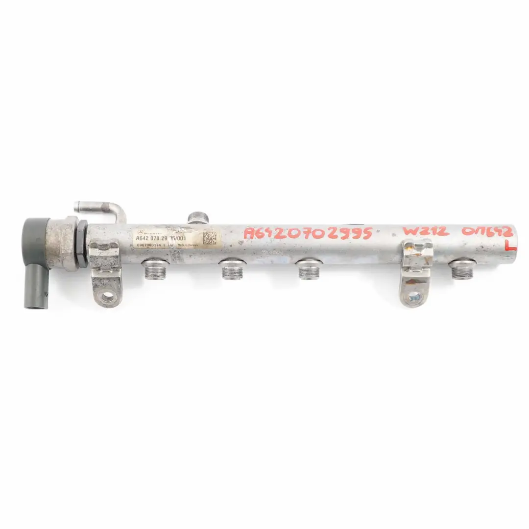 Mercedes W204 OM642 Fuel Injector Pressure Rail Line Pipe W212 - SKU A6420702995 - Part number A6420702995