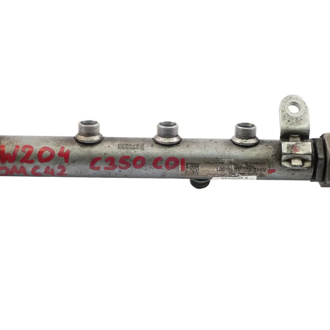 Mercedes W204 W221 Diesel OM642 SX Hochdruckrail Iniezione - SKU A6420703395 - Numero di parte A6420703395