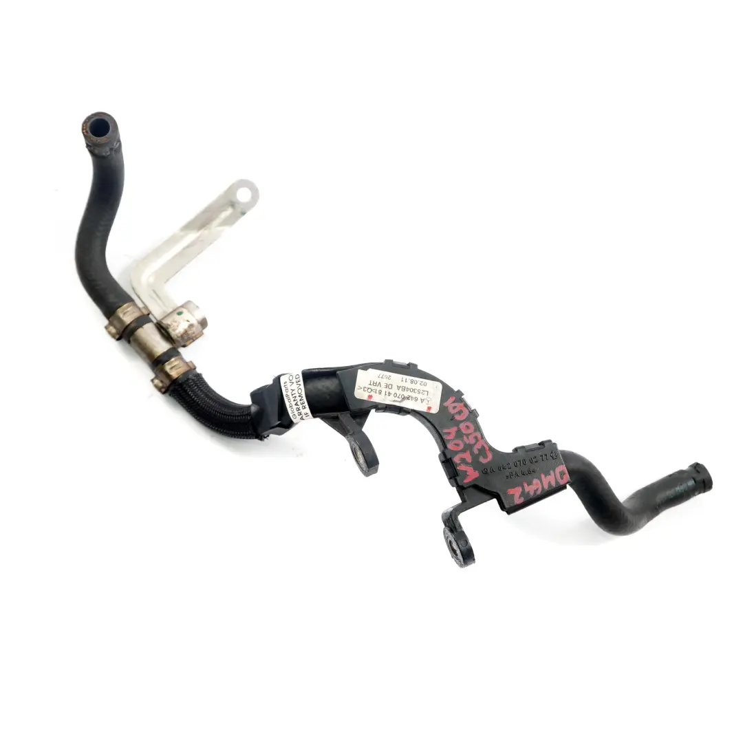 S350CDI OM642 Tuberia de Bomba de Combustible Diesel para Mercedes W221 con número de pieza A6420704181 Mercedes W221 S350CDI OM642 Tuberia de Bomba de Combustible Diesel - SKU A6420704181 - Número de pieza A6420704181