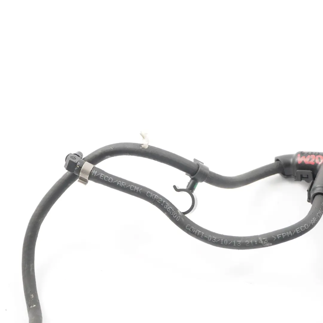 Mercedes W204 Diesel OM642 Fuel Return Leak Line With Bracket - SKU A6420780341-1 - Part number A6420780341