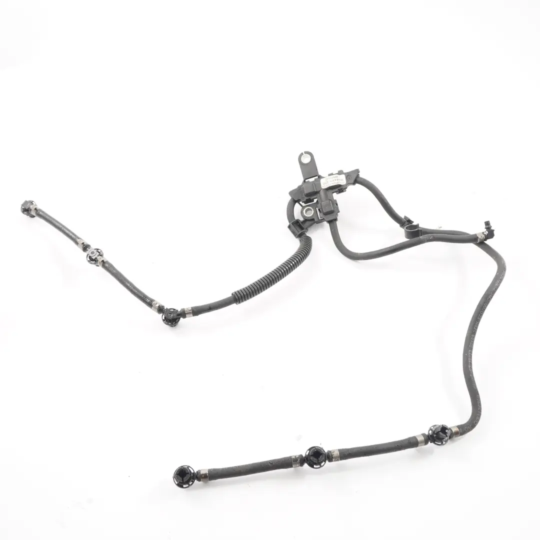 Mercedes W204 Diesel OM642 Fuel Return Leak Line With Bracket - SKU A6420780341-1 - Part number A6420780341