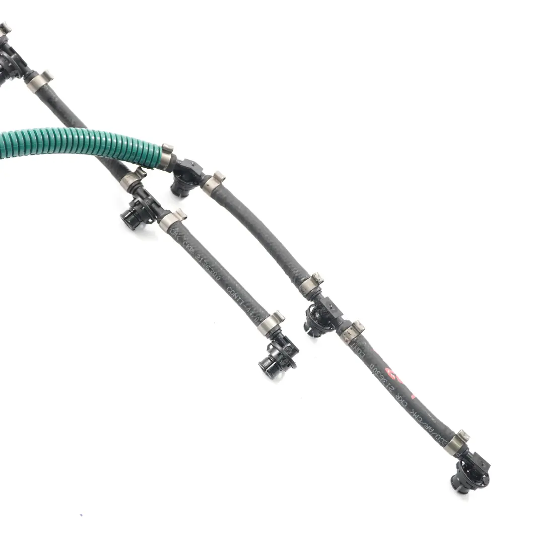 OM642 Linea ritorno del carburante con staffa per Mercedes W204 Diesel con numero di parte A6420780341 Mercedes W204 Diesel OM642 Linea ritorno del carburante con staffa - SKU A6420780341 - Numero di parte A6420780341