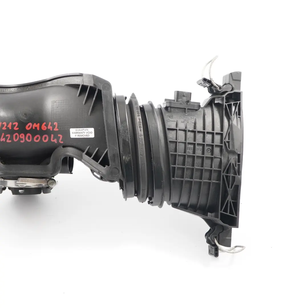  Tuyau Turbo Mercedes W204 W212 OM642 Conduit D'air Débitmètre Masse - SKU A6420900042 - Numéro de pièce A6420900042