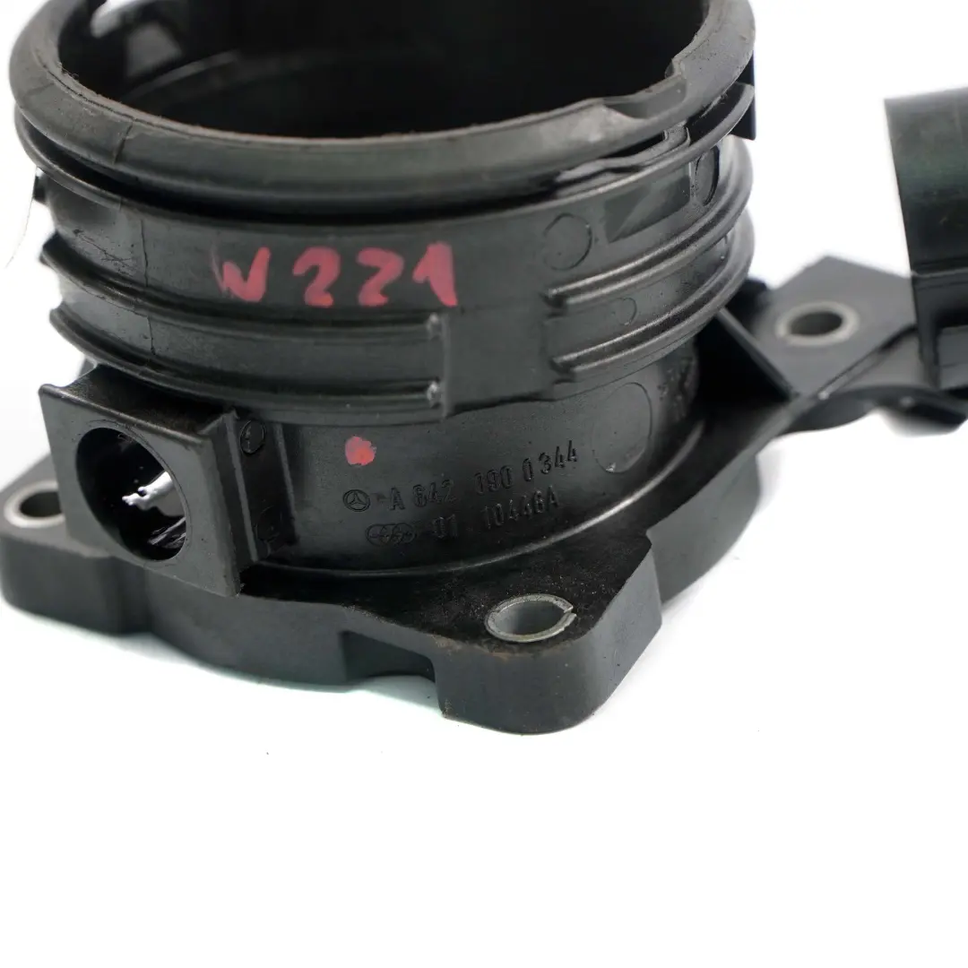 Boîtier papillon des gaz Tuyau d'air pour Mercedes W204 W212 W221 CDI à propos du numéro de pièce A6420900344 Mercedes W204 W212 W221 CDI Boîtier papillon des gaz Tuyau d'air - SKU A6420900344 - Numéro de pièce A6420900344