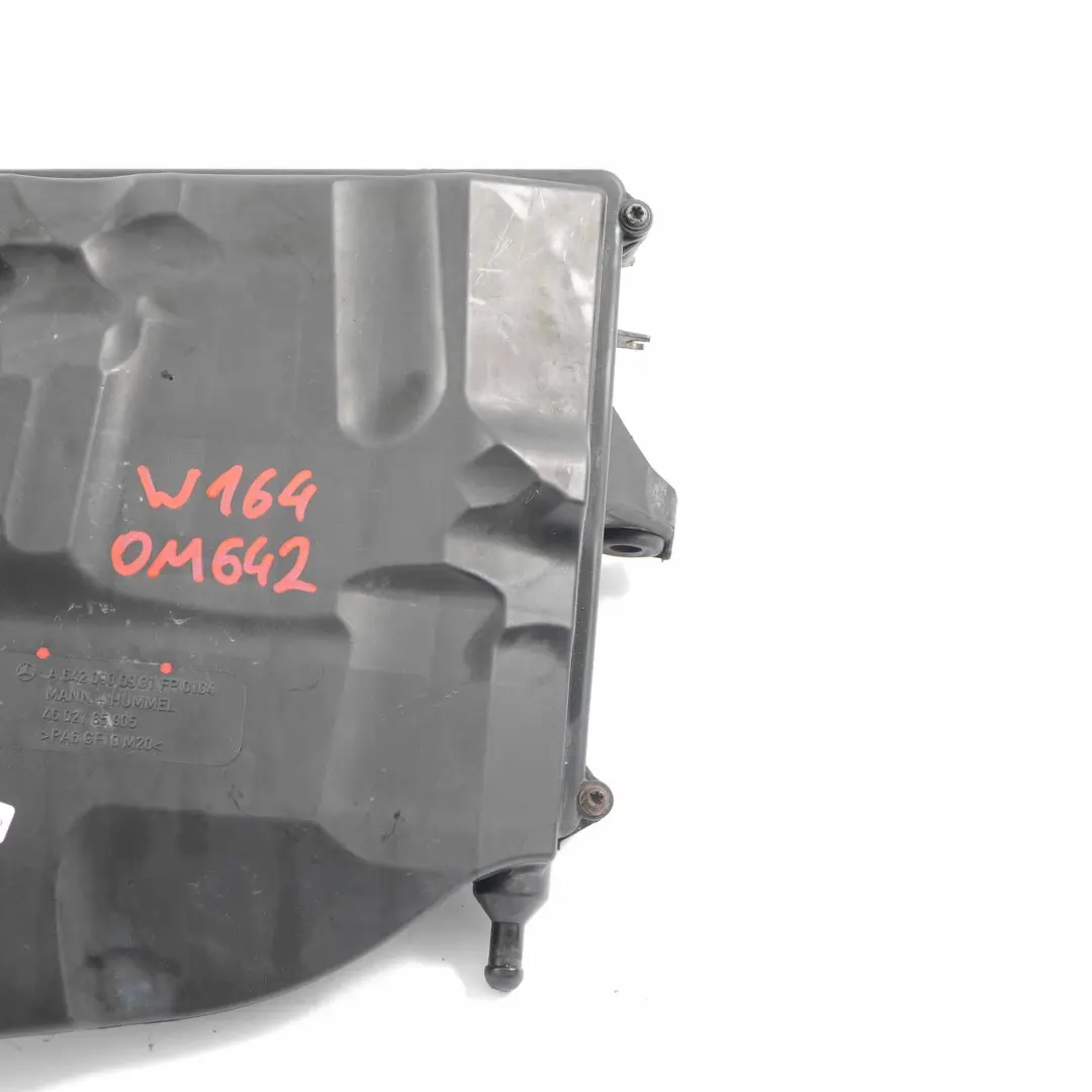 Mercedes ML W164 Scatola Filtro Aria Luftansaugkasten - SKU A6420900901 - Numero di parte A6420900901