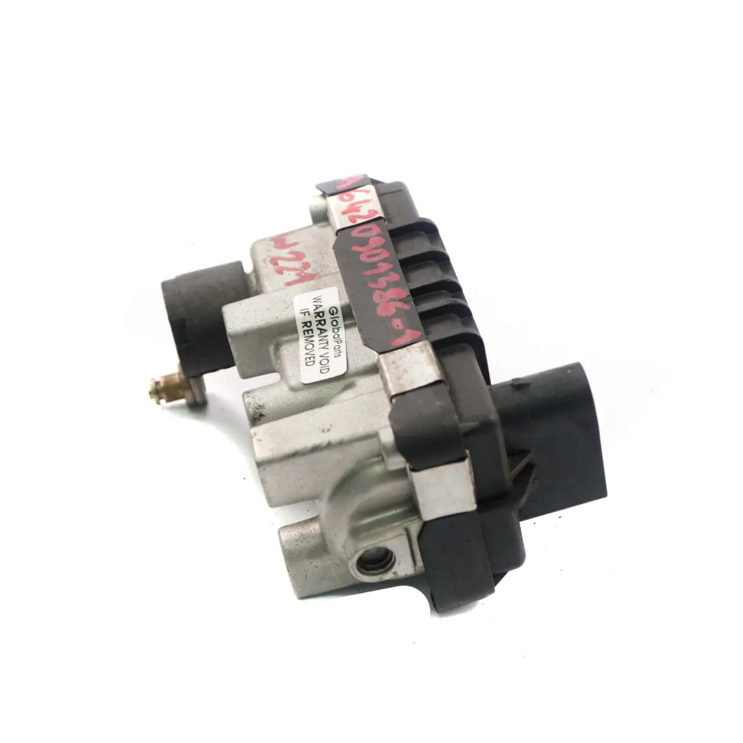 Mercedes-Benz E S W212 W221 OM642 Diesel Turbocharger Turbo Actuator Motor  - SKU A6420901386-1 - Part number A6420901386