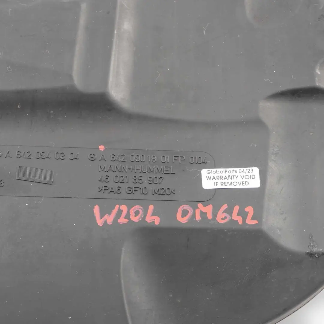 Mercedes W204 W212 Boitier Luftansaugkasten a Gauche - SKU A6420901901 - Numéro de pièce A6420901901