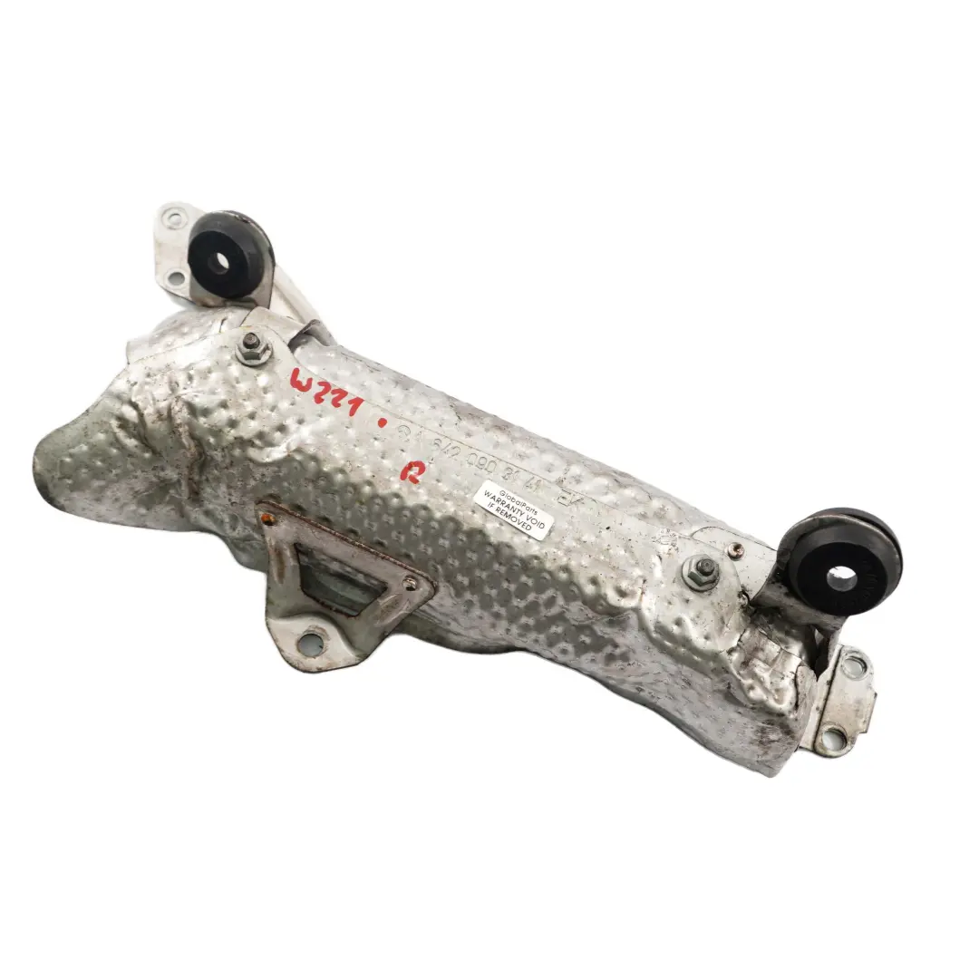 Manifold Heat Shield Mercedes W204 W221 OM642 Insulation Plate to with Part number A6420903141 Manifold Heat Shield Mercedes W204 W221 OM642 Insulation Plate - SKU A6420903141 - Part number A6420903141