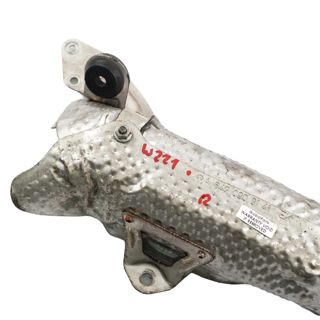 Scudo Termico Collettore Mercedes W204 W221 OM642 Piastra Isolante - SKU A6420903141 - Numero di parte A6420903141