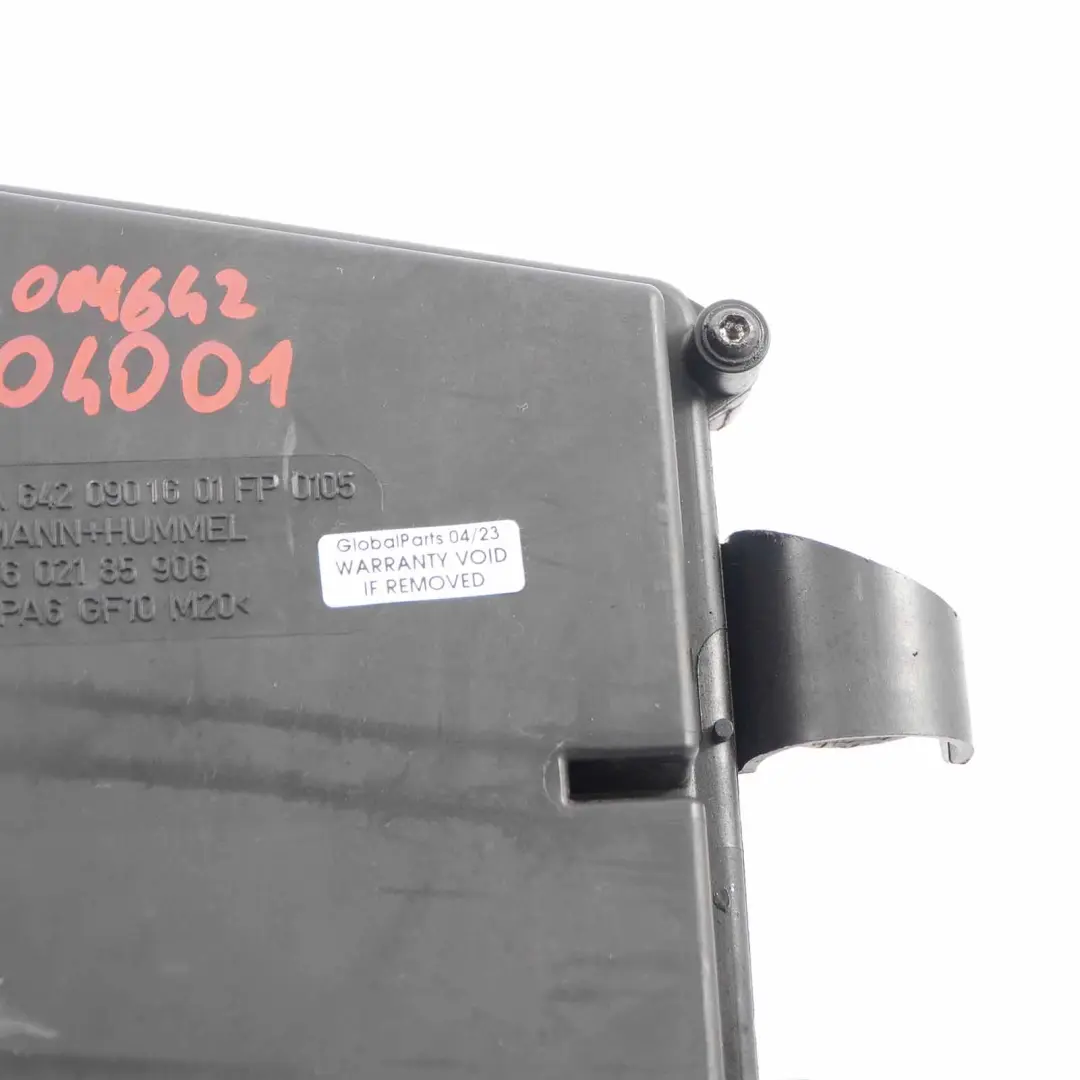 OM642 Caja del Filtro De Admision De Aire Derecha A6420901601 para Mercedes W204 W212 con número de pieza A6420904001 Mercedes W204 W212 OM642 Caja del Filtro De Admision De Aire Derecha A6420901601 - SKU A6420904001 - Número de pieza A6420904001