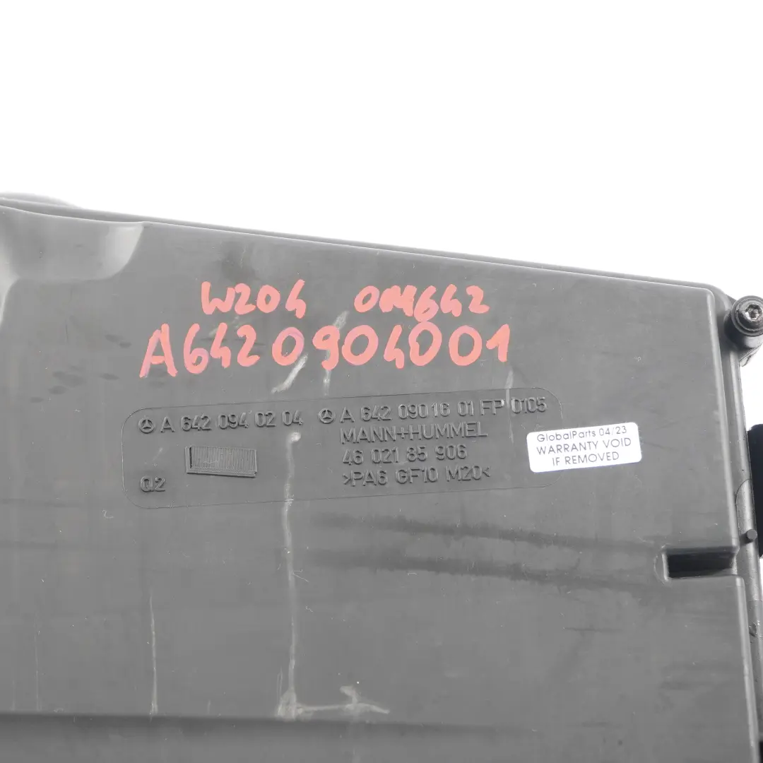 OM642 Caja del Filtro De Admision De Aire Derecha A6420901601 para Mercedes W204 W212 con número de pieza A6420904001 Mercedes W204 W212 OM642 Caja del Filtro De Admision De Aire Derecha A6420901601 - SKU A6420904001 - Número de pieza A6420904001
