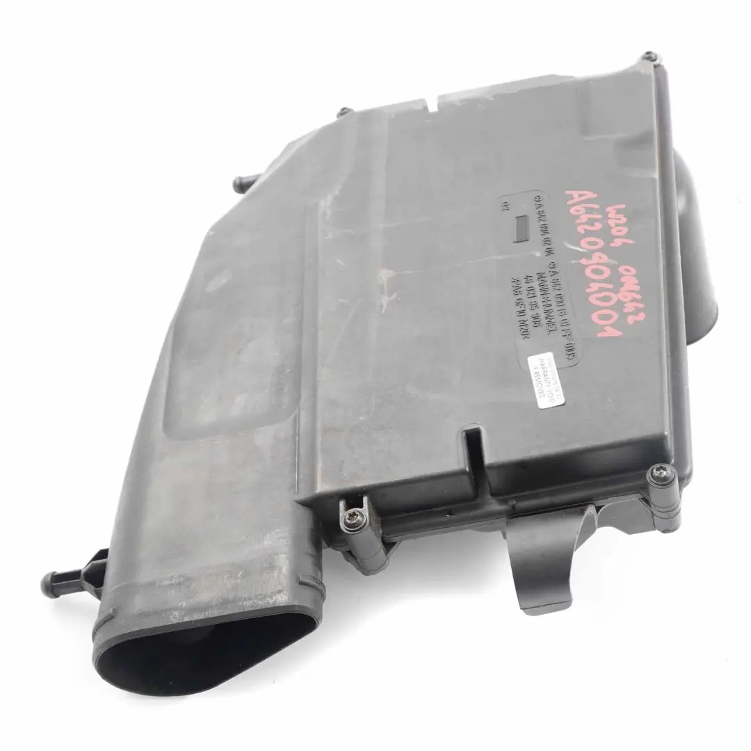 Air Filter Box Mercedes W204 W212 OM642 Air Intake Housing Right O/S A6420901601 - SKU A6420904001 - Part number A6420904001