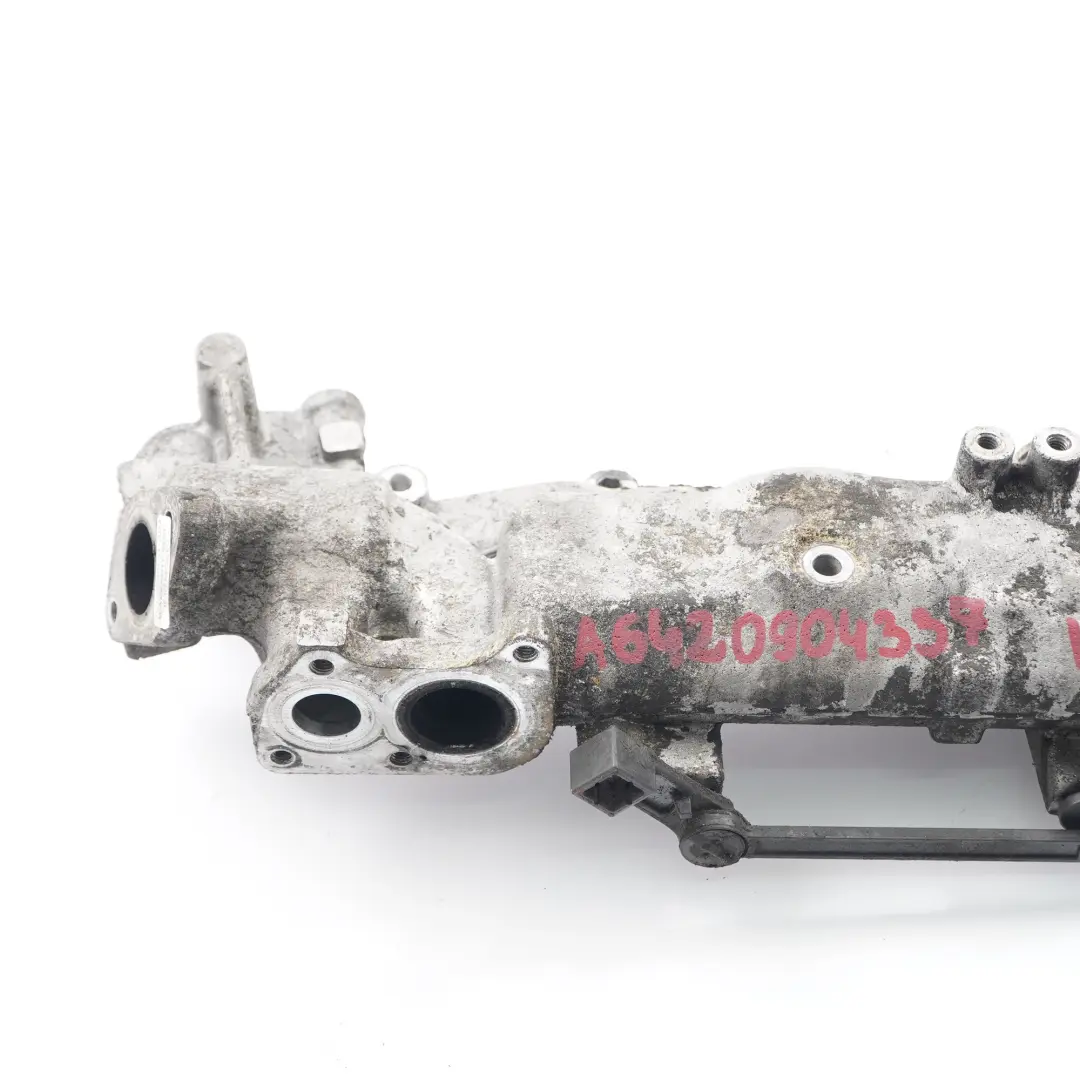Intake Manifold Mercedes W639 Diesel OM642 Left Charge Air Line to with Part number A6420904337 Intake Manifold Mercedes W639 Diesel OM642 Left Charge Air Line - SKU A6420904337 - Part number A6420904337