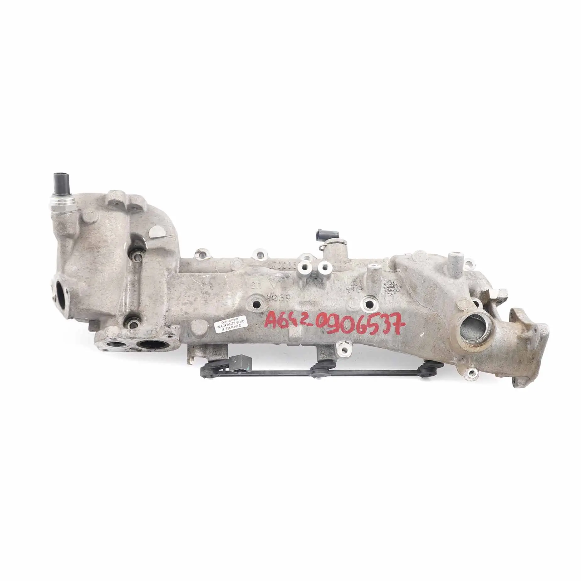 Mercedes W207 W212 W221 OM642 Intercooler Collettore di Aspirazione SX