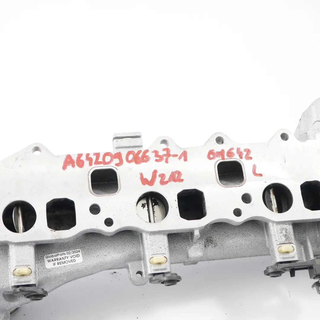 Colector admisión Mercedes W212 W218 OM642 Diesel Entrada Izquierda para con número de pieza A6420906637 Colector admisión Mercedes W212 W218 OM642 Diesel Entrada Izquierda - SKU A6420906637-1 - Número de pieza A6420906637