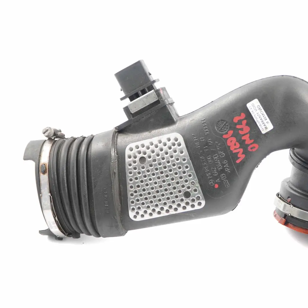 Manifold Mercedes W204 W212 OM642 Air Duct Flow Mass Meter to Turbo with Part number A6420907337 Turbo Manifold Mercedes W204 W212 OM642 Air Duct Flow Mass Meter - SKU A6420907337 - Part number A6420907337