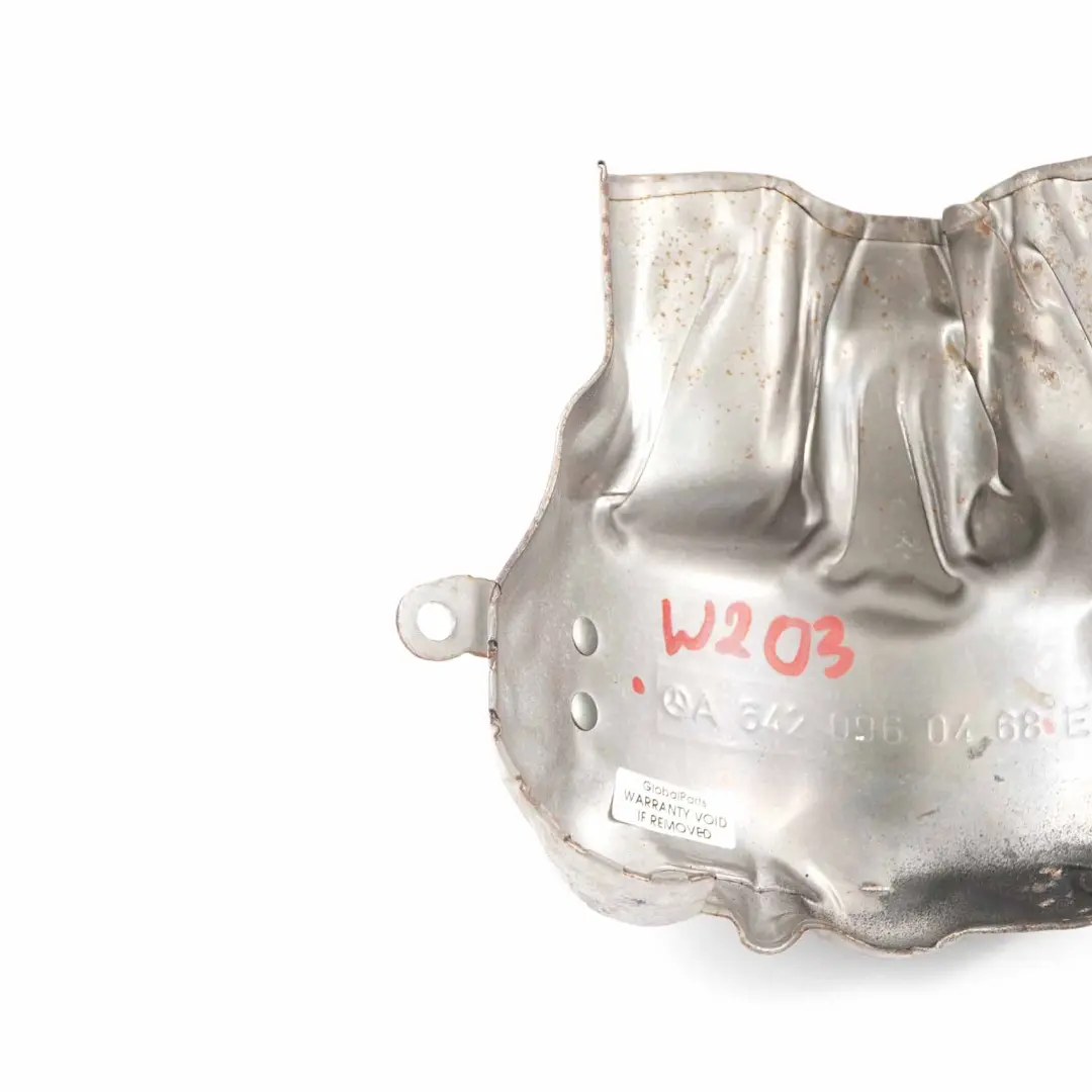 Mercedes W204 W211 W212 Turbocompresor Diesel Placa De Blindaje A6420961168 - SKU A6420960468 - Número de pieza A6420960468
