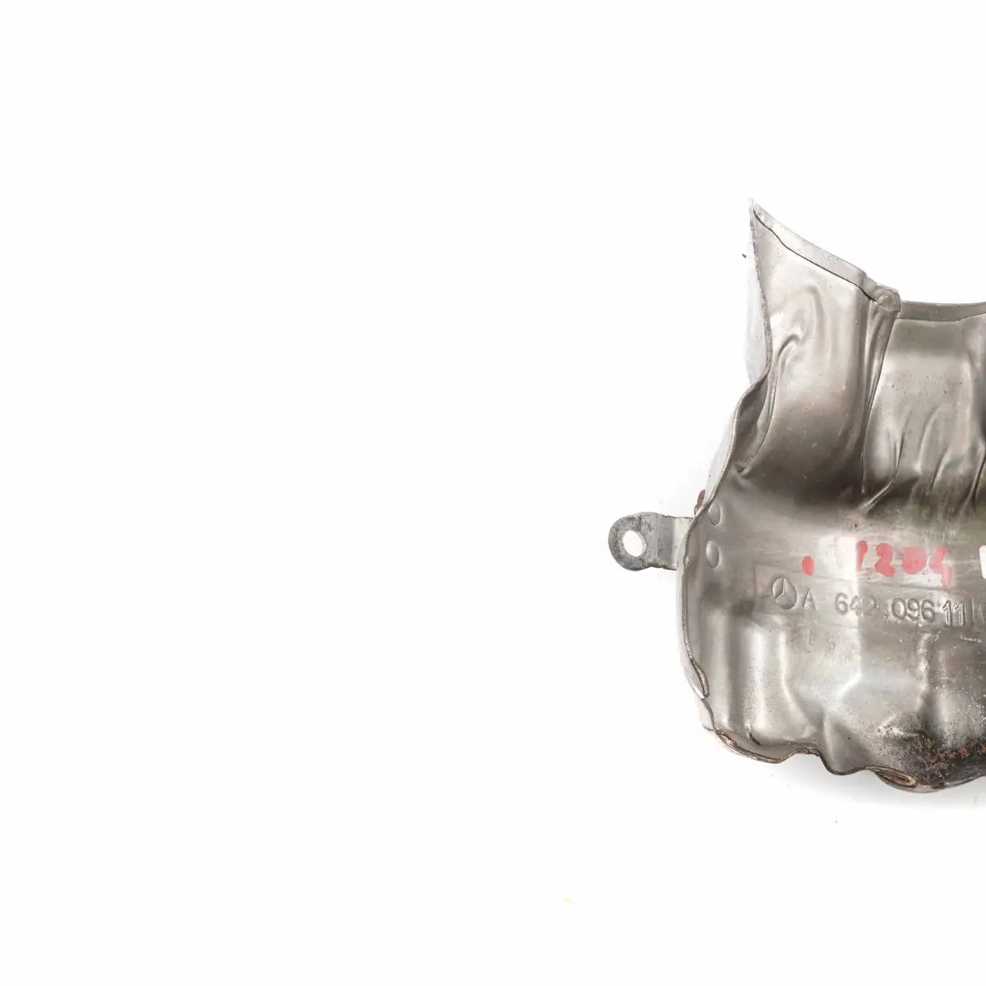 Mercedes W204 W211 W212 Diesel Turbolader Turbo Abschirmblech - SKU A6420961168 - Teilenummer A6420961168