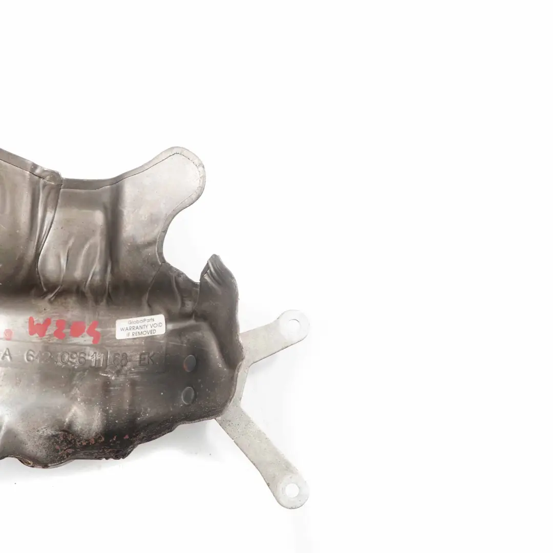 Mercedes W204 W211 W212 Diesel Turbolader Turbo Abschirmblech - SKU A6420961168 - Teilenummer A6420961168