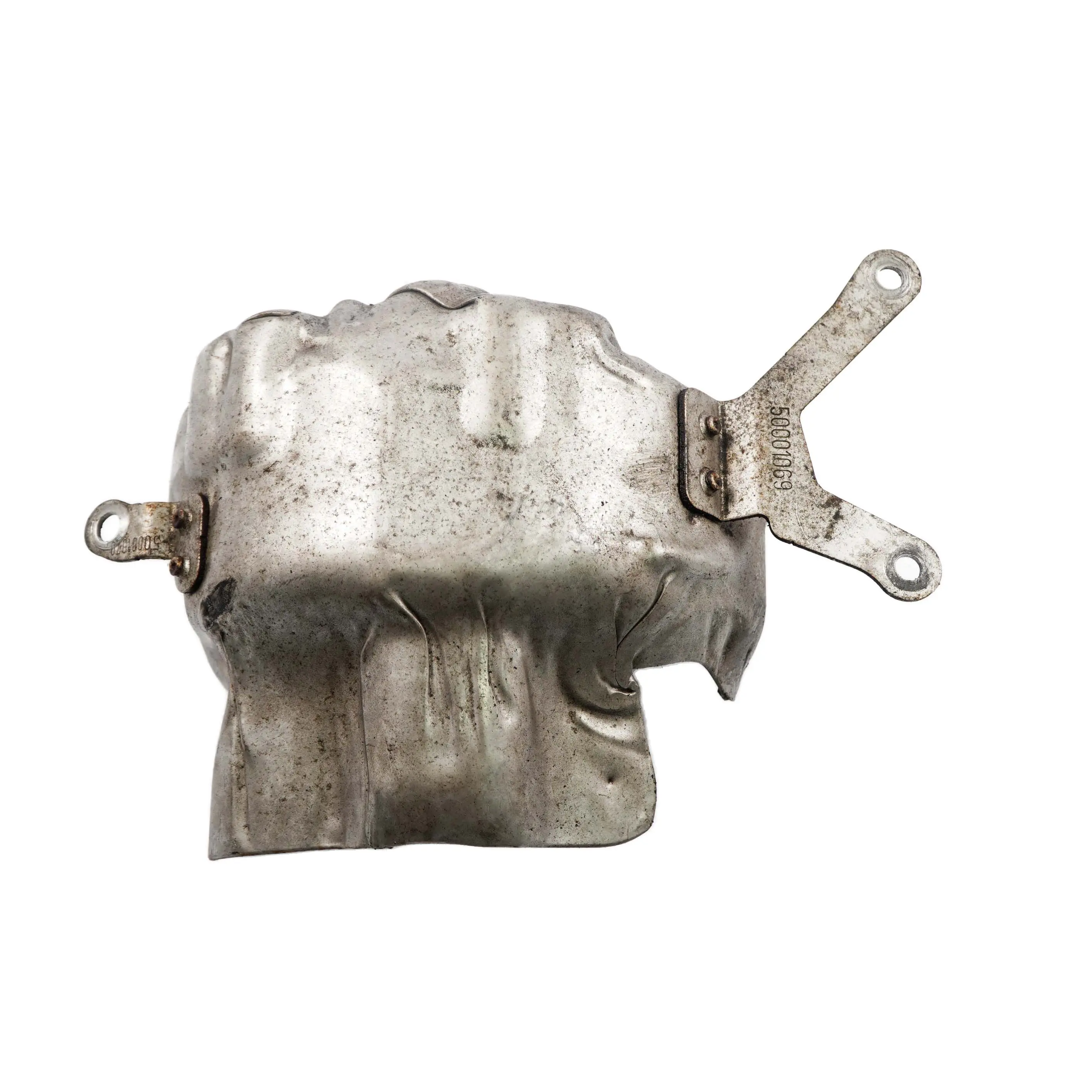 Mercedes Turbo Heat Shield W221 OM642 Piastra isolamento caricabatterie motore