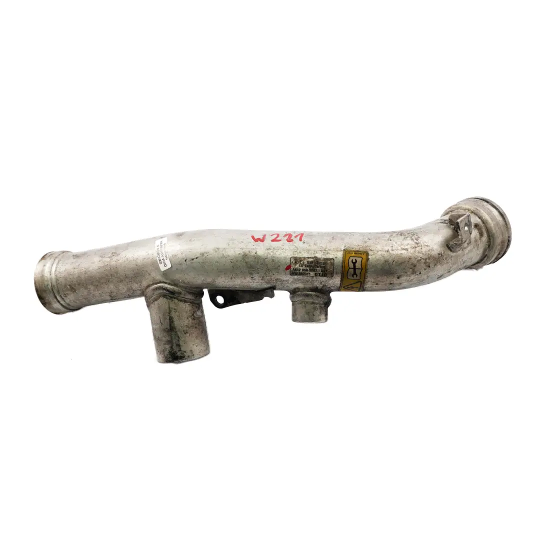 Mercedes W221 OM642 Manguera carga aire W212 Tubo turbocompresor - SKU A6420982207 - Número de pieza A6420982207