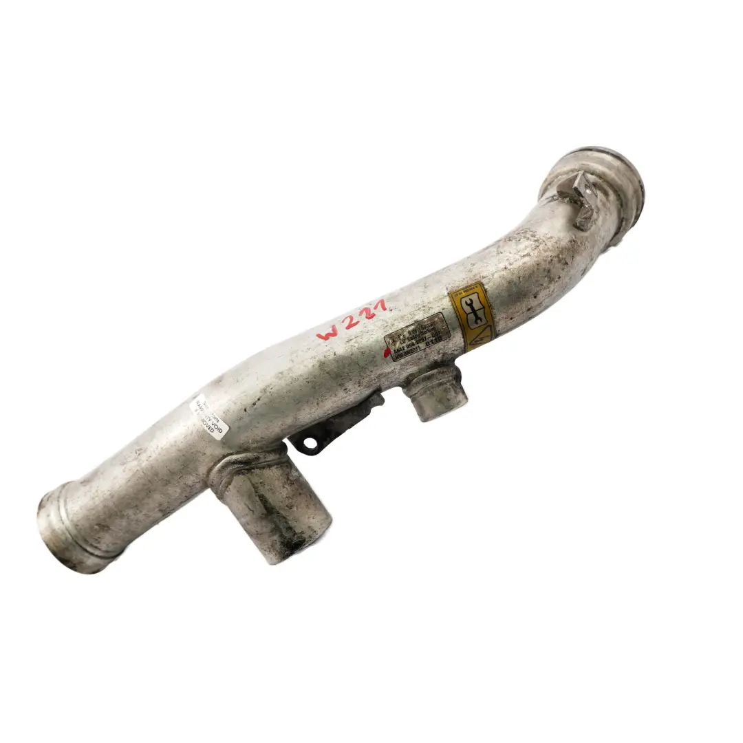 Tuyau de charge d'air OM642 W212 pour Mercedes W221 à propos du numéro de pièce A6420982207 Mercedes W221 Tuyau de charge d'air OM642 W212 - SKU A6420982207 - Numéro de pièce A6420982207