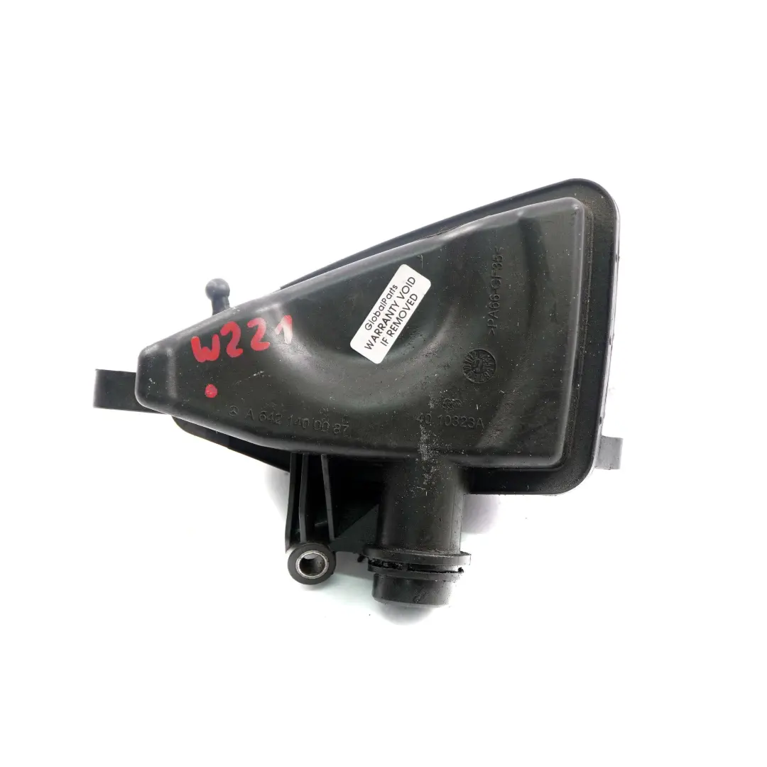 Mercedes Engine Air Intake Resonator W221 OM642 Diesel Pipe Hose - SKU A6421400087 - Part number A6421400087