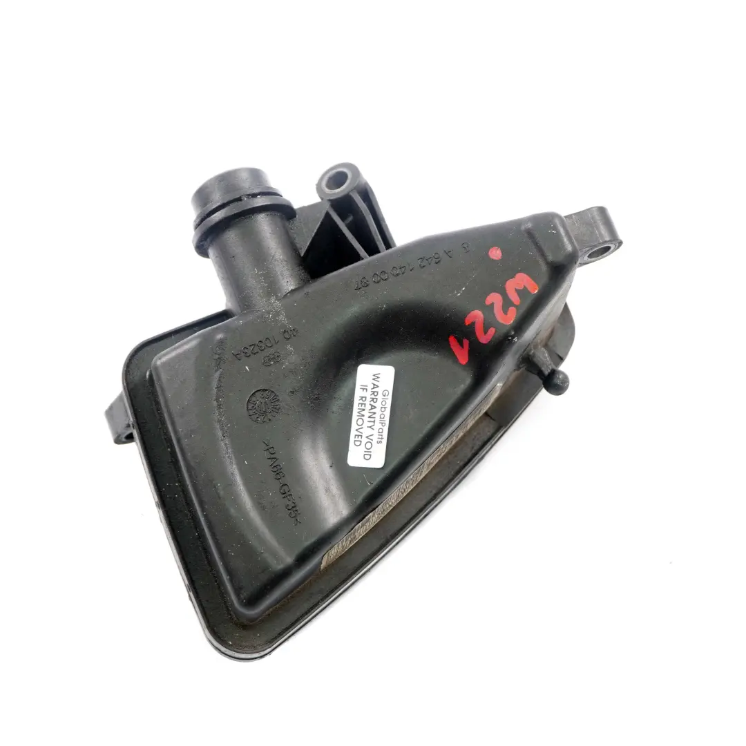 Motore Aspirazione Aria Risuonatore Diesel Tubo Tubo OM642 per Mercedes W221 con numero di parte A6421400087 Mercedes W221 Motore Aspirazione Aria Risuonatore Diesel Tubo Tubo OM642 - SKU A6421400087 - Numero di parte A6421400087