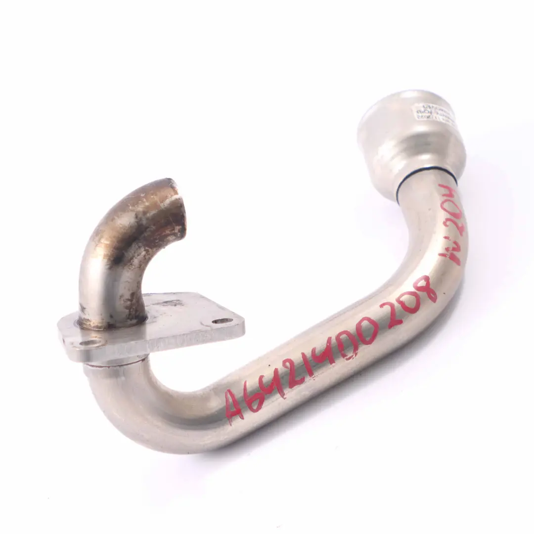  Tuyau EGR Mercedes W164 W204 W212 OM642 Ligne soupapes Moteur diesel A6421403408 - SKU A6421400208 - Numéro de pièce A6421400208