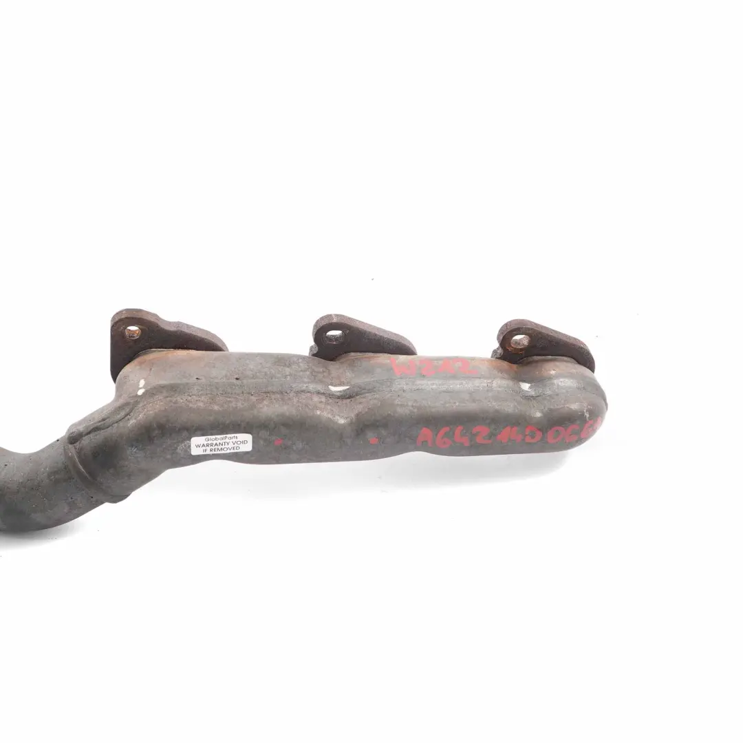  Exhaust Manifold Mercedes W203 W204 W211 W212 OM642 Engine Right O/S - SKU A6421400661 - Part number A6421400661