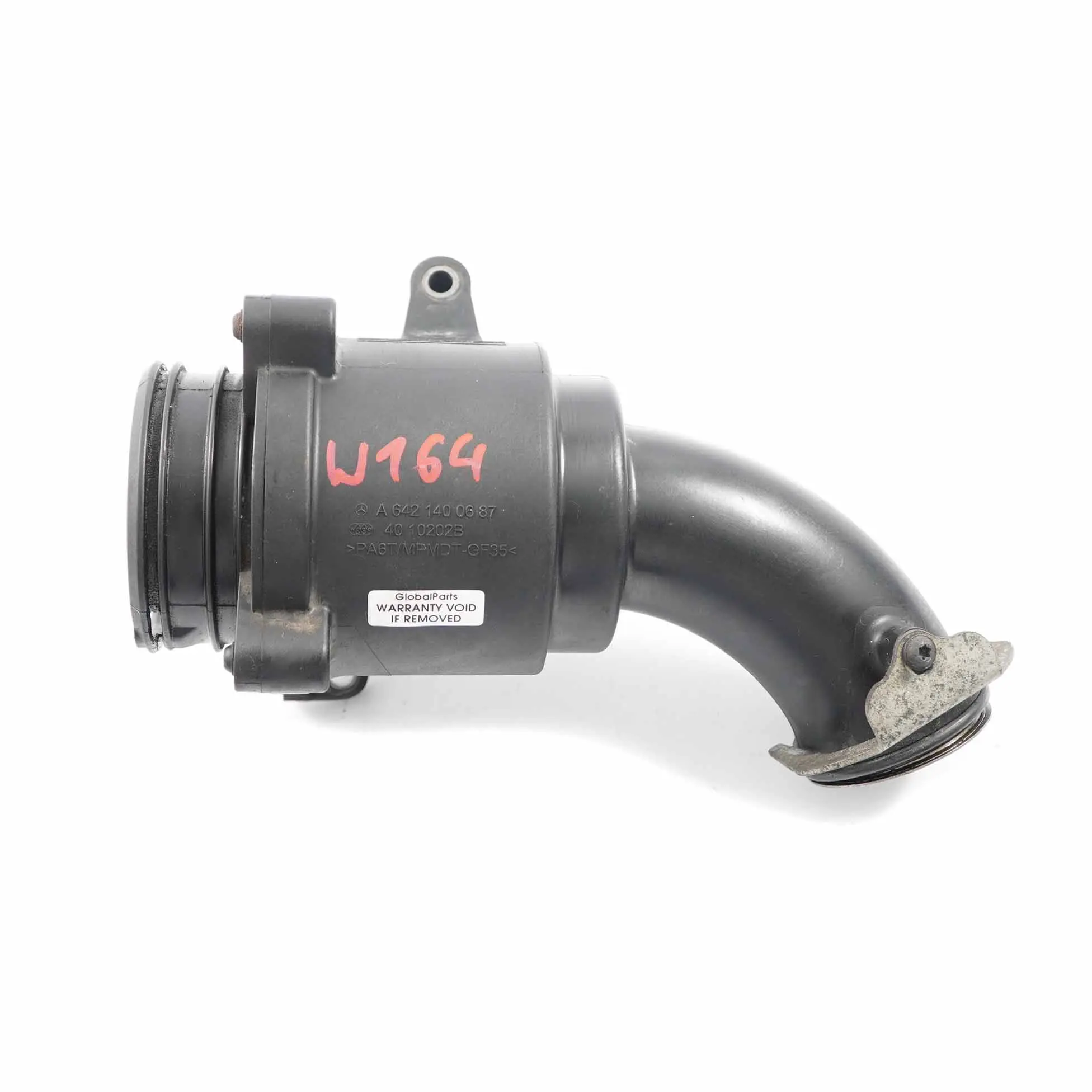 Mercedes W204 W212 Turbo Intercooler Tubo Flessibile OM642 Diesel A6421400687