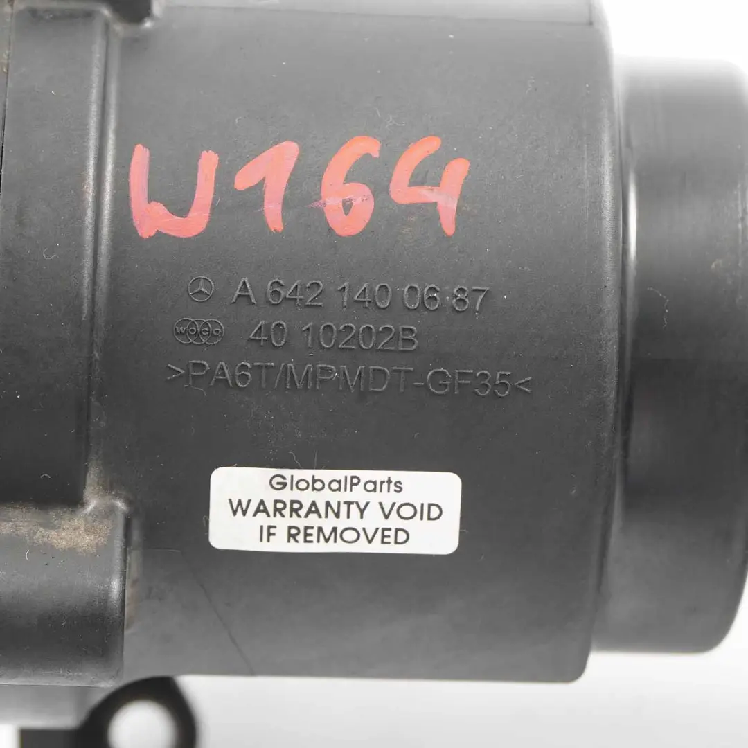 Mercedes W204 W212 Turbo Ladeluftkühler Schlauch Rohr OM642 Diesel - SKU A6421400687 - Teilenummer A6421400687