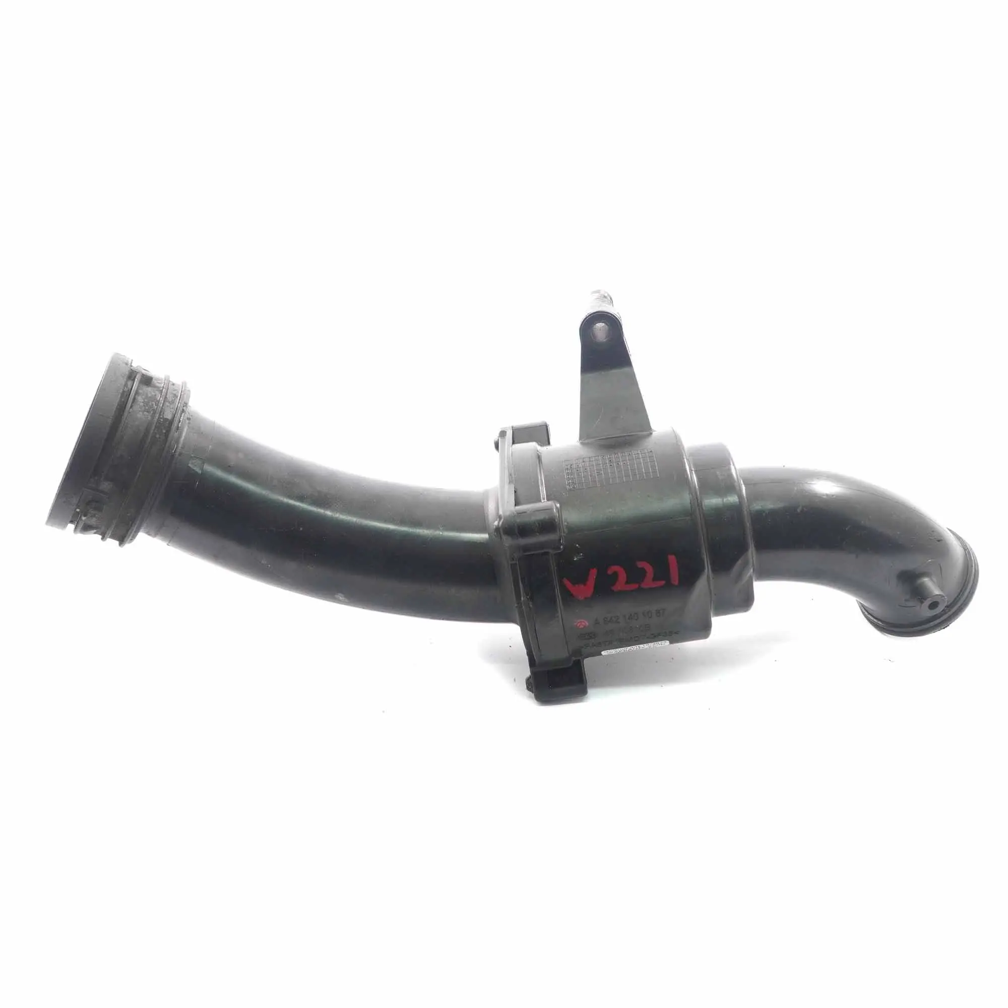 Mercedes W221 OM642 Air Intake Hose Intercooler Pipe Line A6421401087