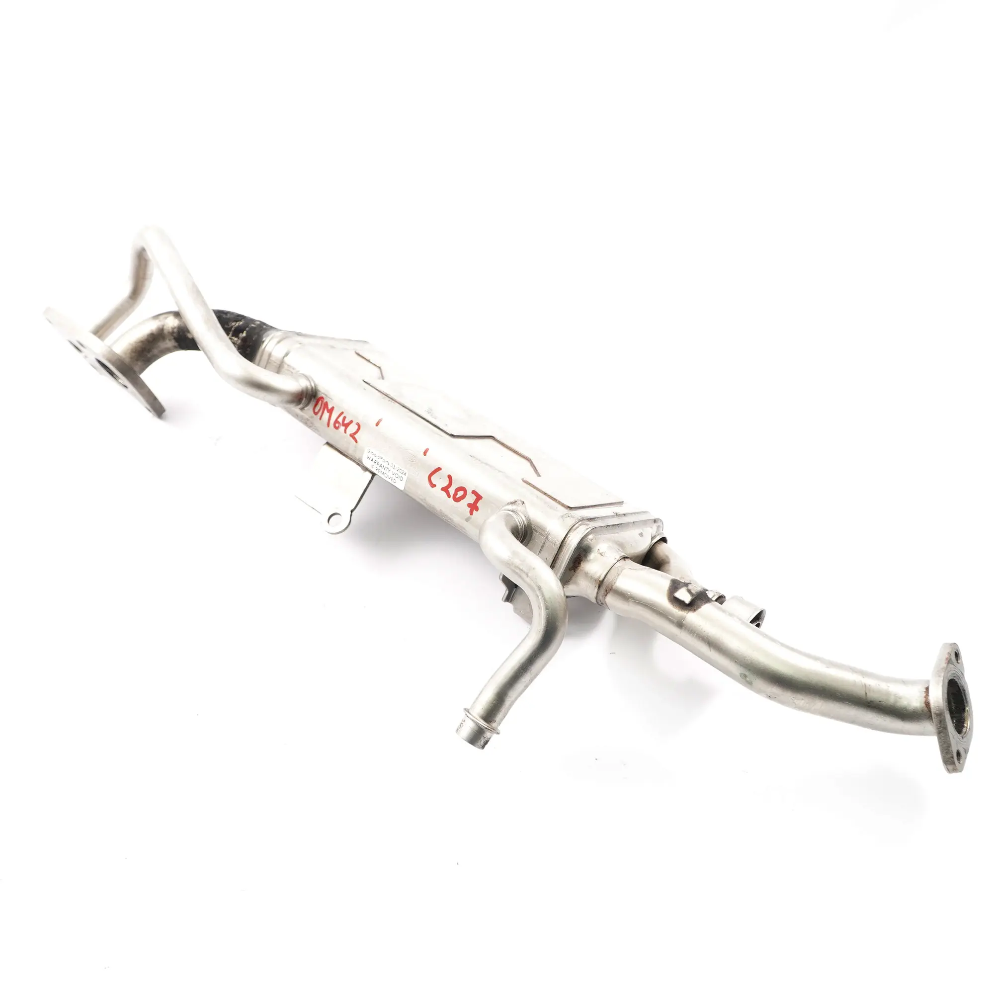 Raffreddatore scarico EGR Mercedes W212 W222 Scambiatore OM642 A6421401175