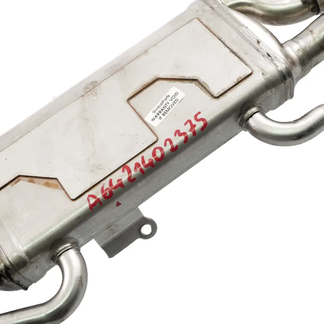 Mercedes scarico EGR Cooler W221 OM642 Diesel scambiatore di calore - SKU A6421402375 - Numero di parte A6421402375