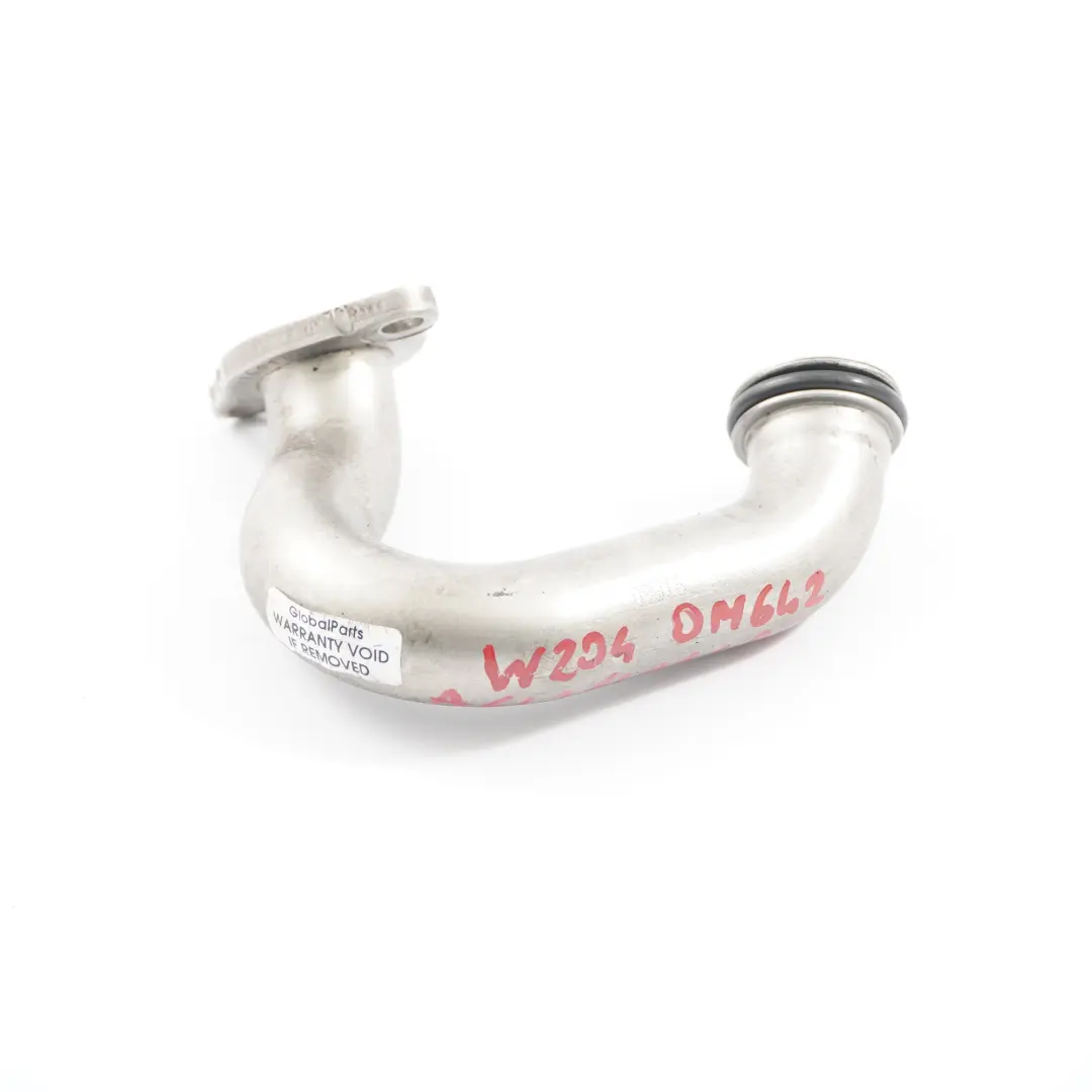 EGR Pipe Mercedes W164 W204 W212 OM642 Valve Line Diesel Engine - SKU A6421403408 - Part number A6421403408