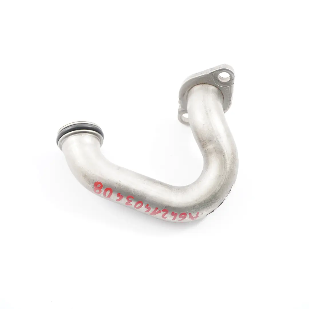 EGR Pipe Mercedes W164 W204 W212 OM642 Valve Line Diesel Engine - SKU A6421403408 - Part number A6421403408