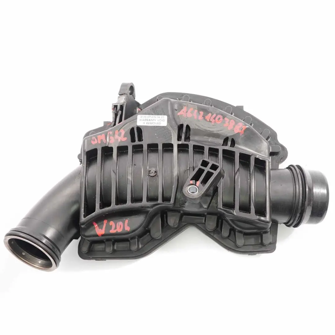  Tubo aspirazione Mercedes W204 W212 OM642 Aria Silenziatore Filtro - SKU A6421403887 - Numero di parte A6421403887