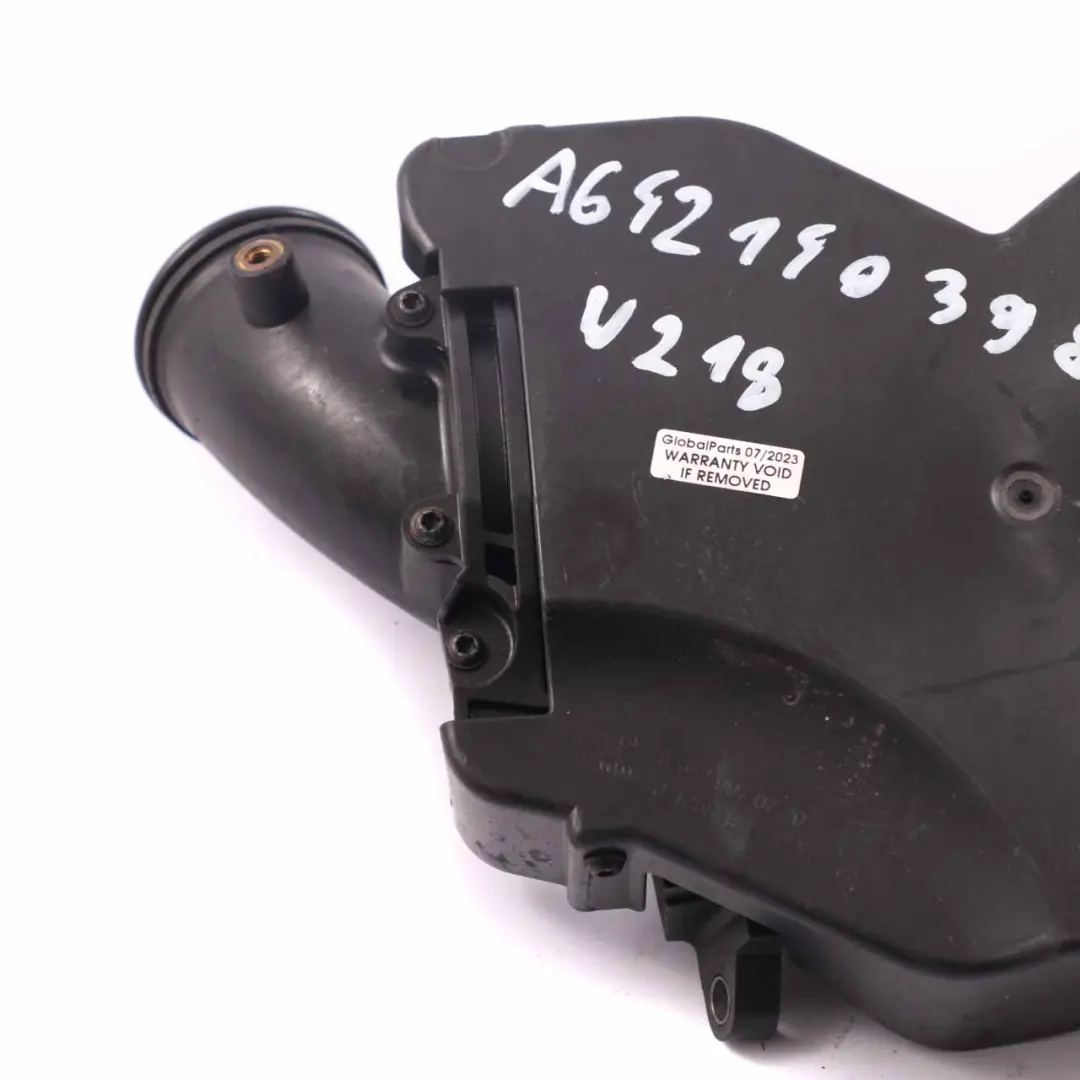 Mercedes W218 Air Intake Intercooler Muffler OM642 Noise Damper Silencer - SKU A6421403987 - Part number A6421403987