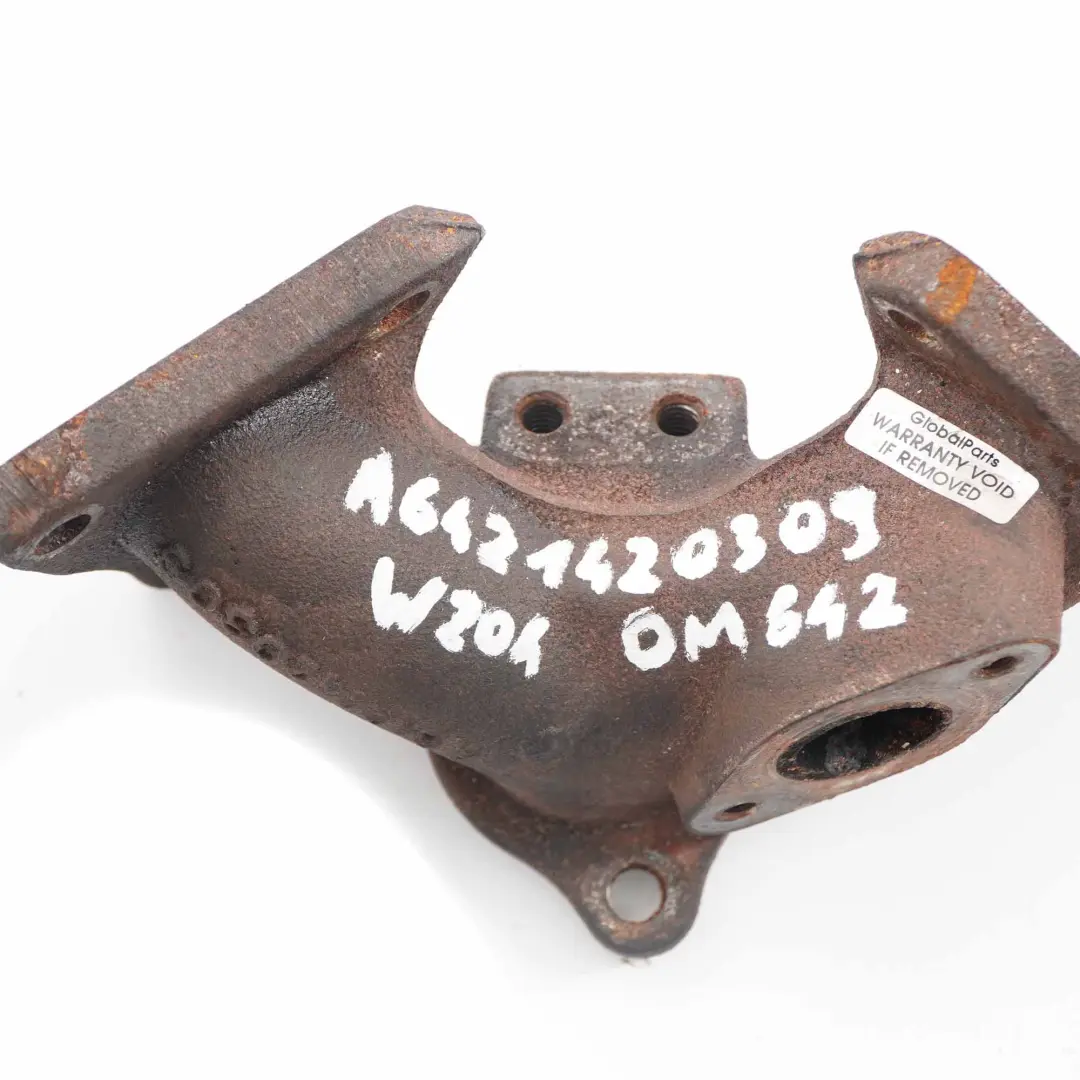 Flue Gas Collector Mercedes W164 W203 W211 OM642 Diesel Exhaust Pipe to with Part number A6421420309 Flue Gas Collector Mercedes W164 W203 W211 OM642 Diesel Exhaust Pipe - SKU A6421420309 - Part number A6421420309